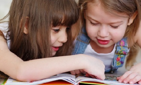 children read the book